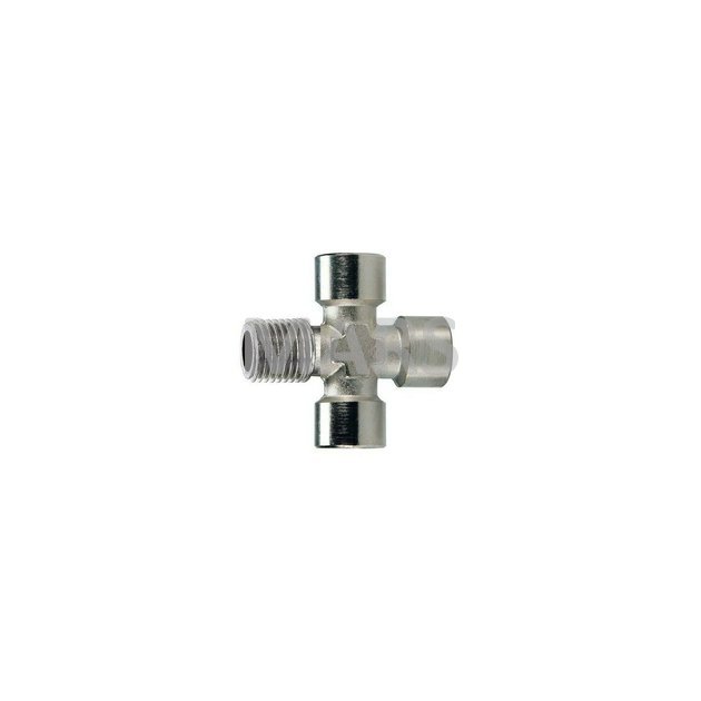 X-spojka G1/4", vnú+vnú+vnú+von